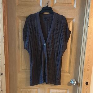 Dana Buchman Black Lace Cardigan